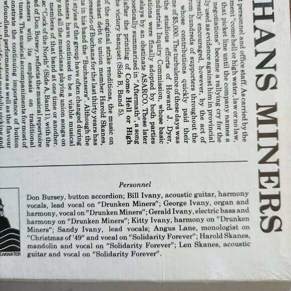 United Steel Workers of America Local 5457 Lp Record Come Hell or High Water New - Picture 7 of 9